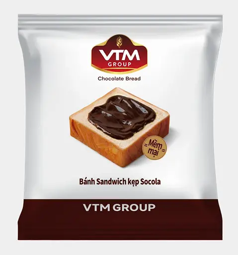 Bánh sandwich vtm kẹp socola 85gr