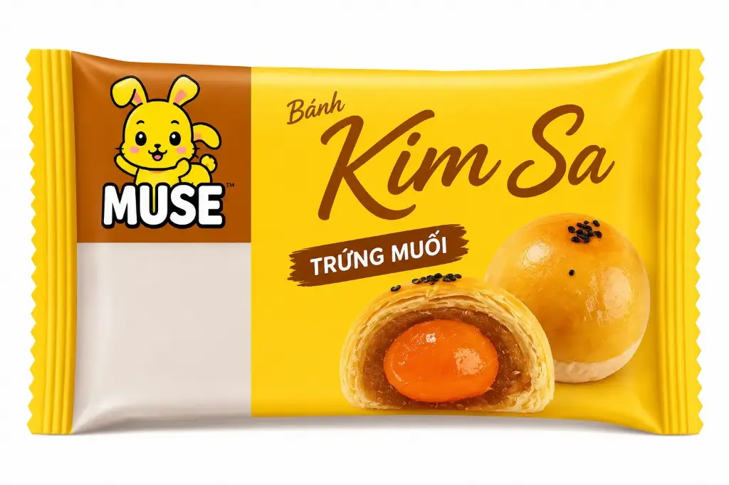BÁNH KIM SA VTM TRỨNG MUỐI 95GR