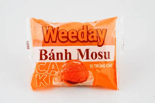 BÁNH MOSU WEEDAY 25GR VỊ TRỨNG CHẢY