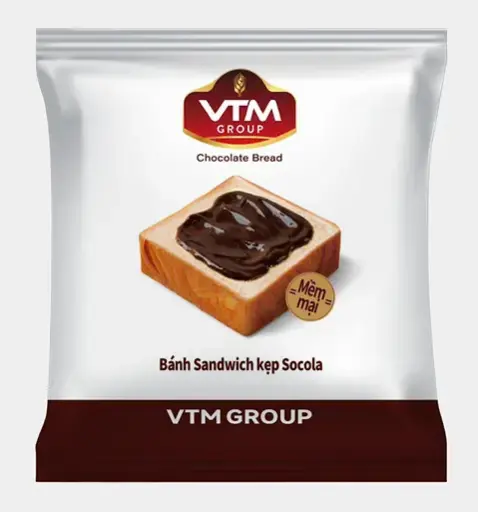 Bánh sandwich vtm kẹp socola 85gr