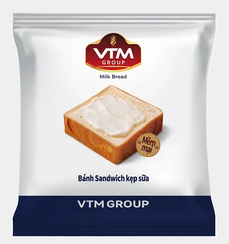 Bánh sandwich vtm kẹp sữa 85gr