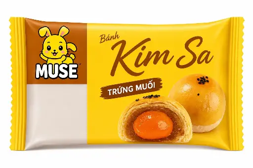 Bánh kim sa vtm trứng muối 95gr